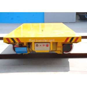 Steel Factory Apply Metallurgy Transport Bed Trolley On Railway