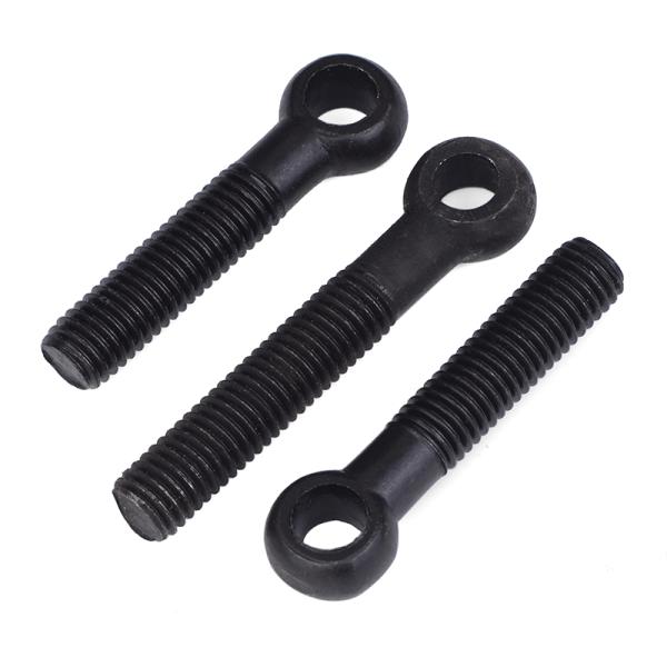 Grade 4.8/8.8 Black Zinc DIN444 Eye Bolt by Bolt Fastener Manufacturers High Strength