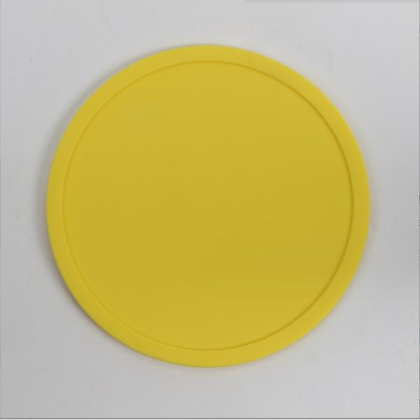 Customized Round Silicone Coaster Mats Pads for Table Decoration Accessories