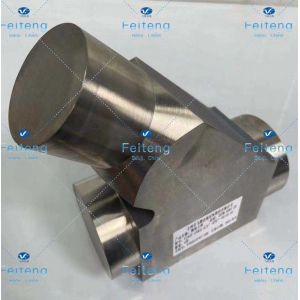 8.9kg Feiteng Titanium Valve Body Custom Titanium Parts
