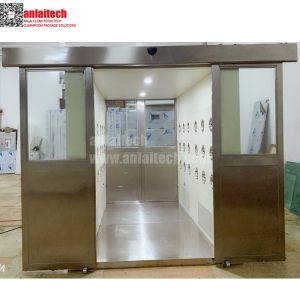 Quality Double sliding door air shower for clean room for sale