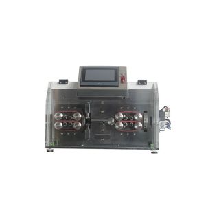 4mm2-30mm2 Electric Wire Stripping Machine 16 Wheel Industrial