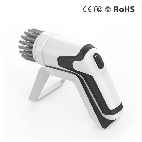 Buy Cordless Kitchen Scrubber Brush With 4 Replaceable Heads Electric Spin Scrubber at wholesale prices