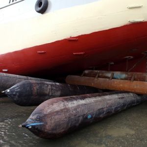 Ship Launching Natural Rubber Roller Bags Inflatable Marine Boat Airbag