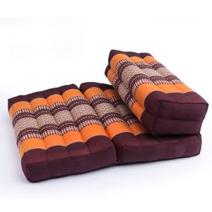 China Foldable Meditation Support Hypoallergenic Plant Fibre Bolster Pillow Cushion on sale
