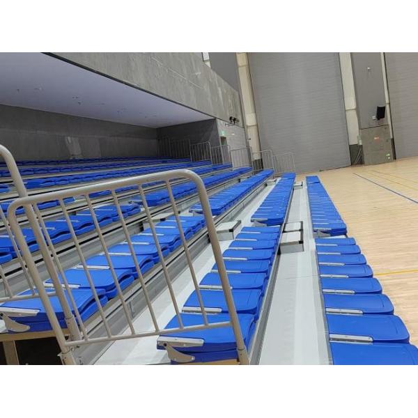 Floor Mounted Seat Easy-to-Install Folding Bleacher Seats for Aisle 1000mm