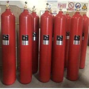 100% Pressurized Nitrogen Argonite Gas Cylinders Fire Extinguishing System