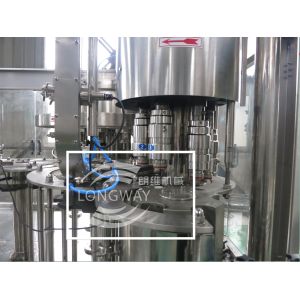 Isobar filling machine for gas beverage