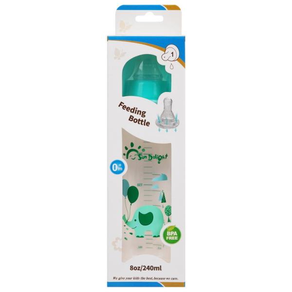 Buy FDA 8oz 240ml PP Polypropylene Newborn Baby Feeding Bottle at wholesale prices