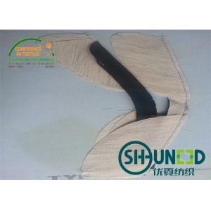 Men Uniform Sleeve Heads With Hair interlining Dimension Stability