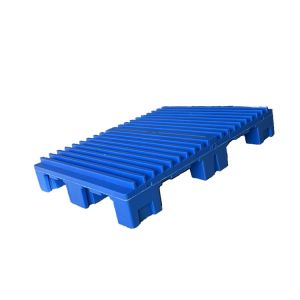 Rackable 1060x750 Injection Molded Plastic Pallets HDPE 4000Kg Logistics