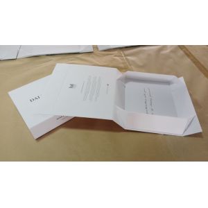 Custom logo magnetic folding paper box packing luxury magnet gift box factory