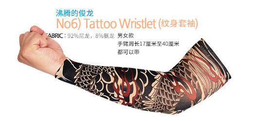 Tattooing Tattoo Sleeve, Outdoor Driving Riding Mountain Climbing Sun Protection Sleeves, Playing Golfing Arms