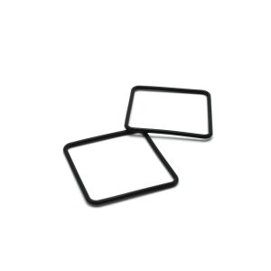 Quality OEM Silicone NBR Garage Door Rubber Seal Chemical Ozone Resistance Round Black Transparent for sale