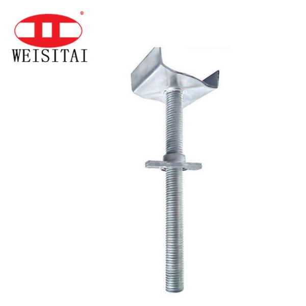 Buy Galvanized Adjustable Fork Head 200KN U Head Scaffolding Jack at wholesale prices