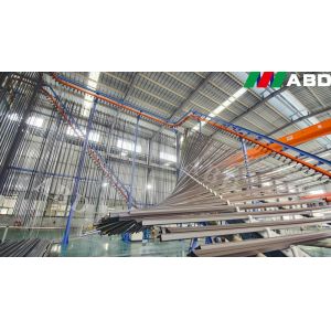 Aluminum Profile Vertical Spray Automatic Powder Spraying Coating Line