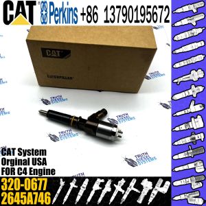 Diesel Fuel Injector 10R7671 10R-7671 320-0677 3200677 For CAT Excavator Engine