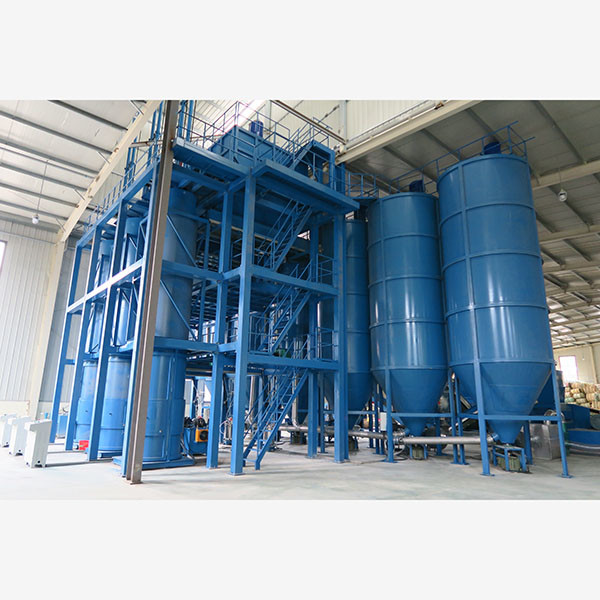 Bonding and steam press molding Regenerative Foam Rebonded Equipment Tripple