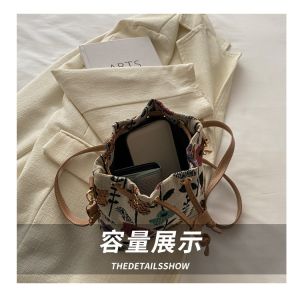 NEW CHINESE NATIONAL WIND ARMPIT BUCKET BAG SIMPLE FASHION TREND SUMMER NEW