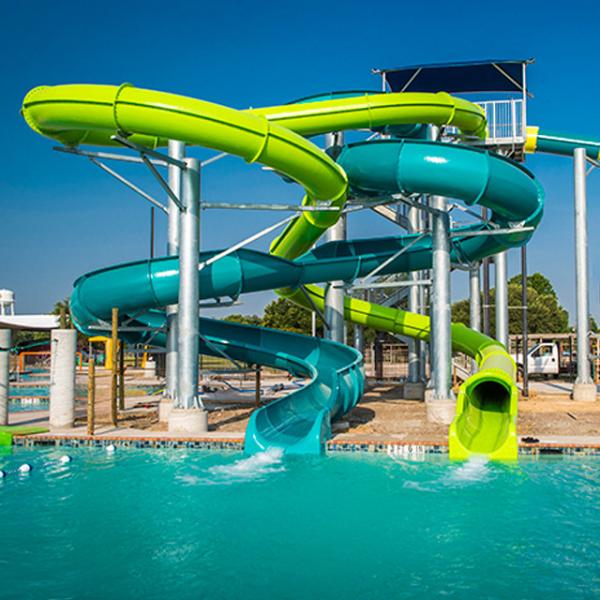 Buy Aqua Park Amusement Rafting Water Slide For Teenagers at wholesale prices