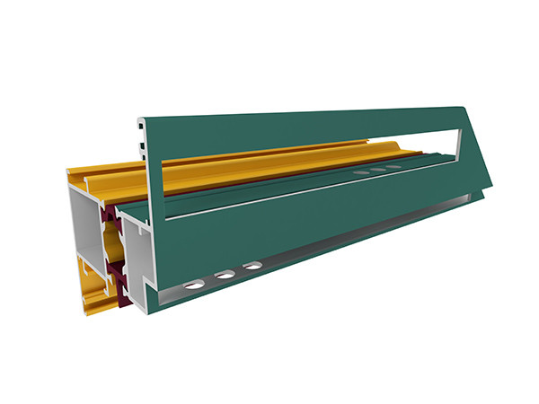 Buy 1.2mm Powder Coated Thermal Break Extrusion Window Frame at wholesale prices