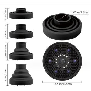 Foldable Silicone Hair Diffuser Moulding Processing Service for Perfectly