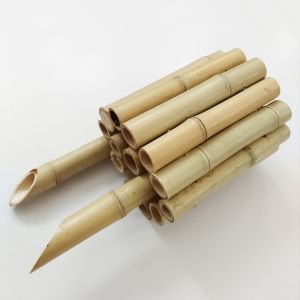 China 30-350cm Bamboo Pole Fence for Garden, Powder Coated on sale