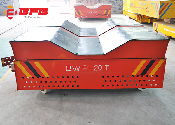 Battery Operated Trackless No Rail Transfer Car Material Equipment