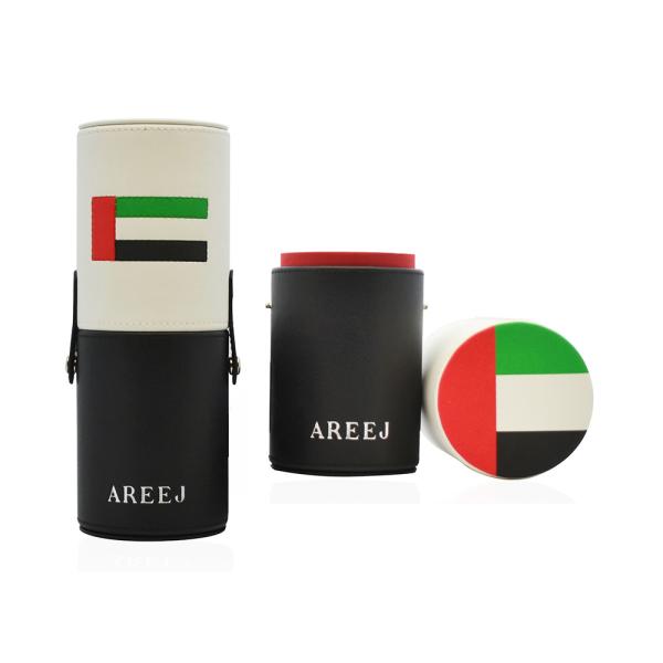 Buy Two Piece Makeup Brush Tube Customized Logo Print Home Use at wholesale prices