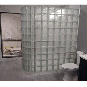 Beautiful Transparent Full Body Interior Glass Mosaic For Color Glass Block