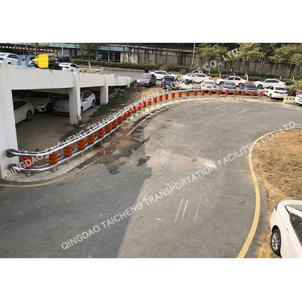 Rolling Guardrail Barrier Q235 Hot Dip Galvanizing