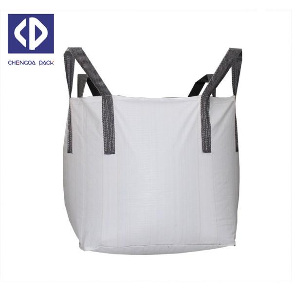 Pp Woven Coated 1000Kg Plastic Polypropylene Bag Flat Bottom Eco Friendly