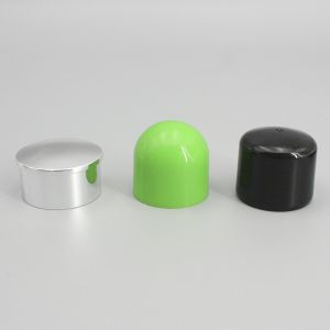 China Round Green Screw Cap 32mm Flip Top Lid on sale