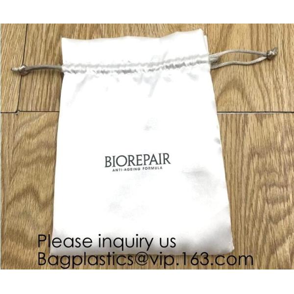 Satin Pouch Underwear Bag,Beauty Satin gift Bag With Drawstring Bag,Pouch For Makeup Sponge,Drawstring Favor Bag, bageas