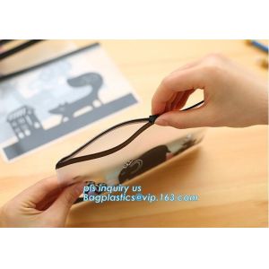 pp transparent bag with zipper slider forclothing packing, clear vinyl pvc