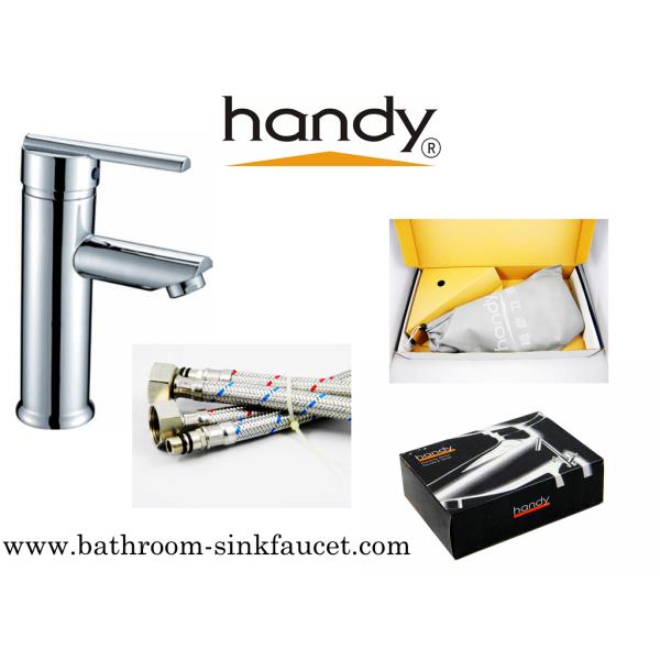 CP Single Hole Bath Sink Faucet Passed Salt Spray Testing 120 hours