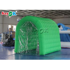 3x2x2.5mH Removeable Green Inflatable Disinfection Channel Isolation Tunnel