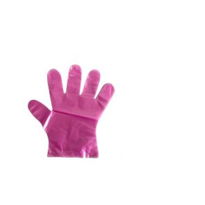 Polyethylene Disposable Plastic Hand Gloves Customzied Color For Food Serving