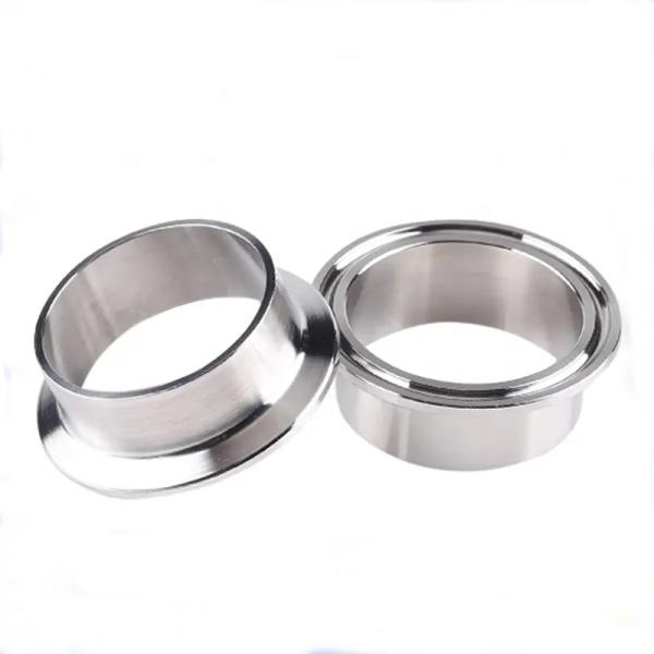 Stainless Steel 304 316 SMS Tri Clover Ferrule/Nipple Silver Clamp Connection Design