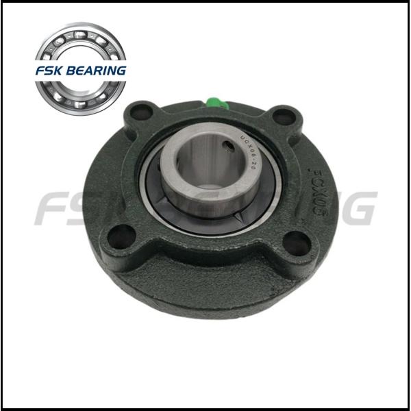 FSKG Brand UKP217+H2317 Pillow Block Mounted Bearings 75*187*310 mm With Adapter Sleeve