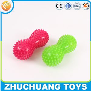 inflatable pvc peanut manual neck and back massager