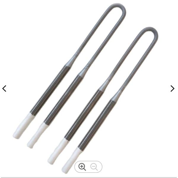 Buy 1800C High Temperature MoSi2 Heating Elements For Glass Melting at wholesale prices