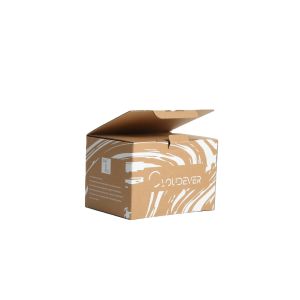 Corrugated Tuck End Box Plastics Liner Recycled Custom Logo Packaging for