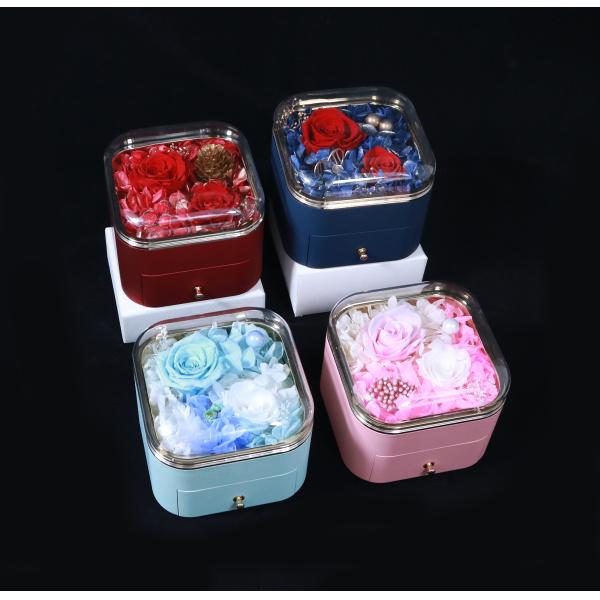 gift box with flowers