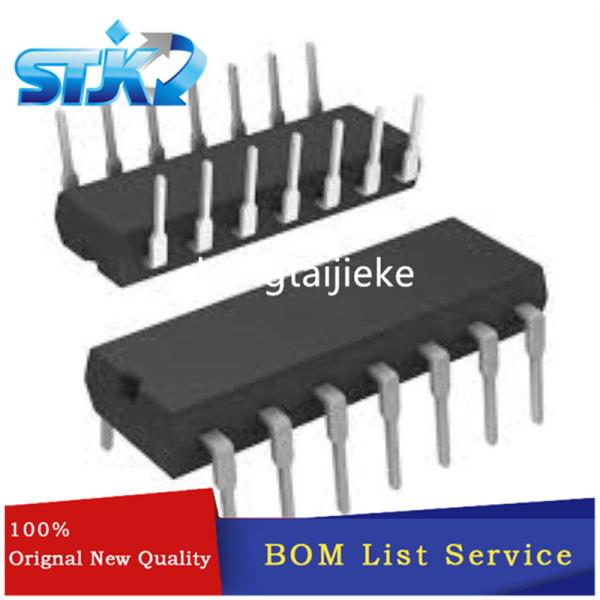 Buy DIP Electronic IC Chip , MC14066BCP Circuit For Signal Switches Multiplexer at wholesale prices