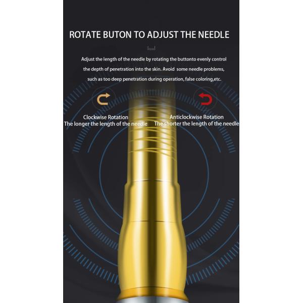 Electric Semi Permanent Makeup Tattoo Machine Tattoo Gun For Eyebrow Lip