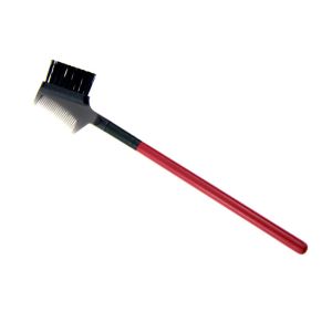 Red Mineral Eyebrow Brush Eyeshadow Blending Brush Ferrule Synthetic Hair