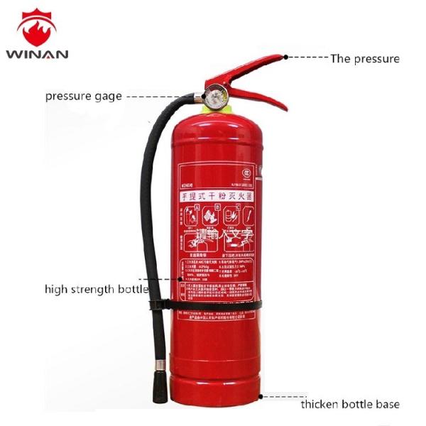 Buy Carbon Dioxide Dry Powder ST13 Steel Portable Fire Extinguishers at wholesale prices