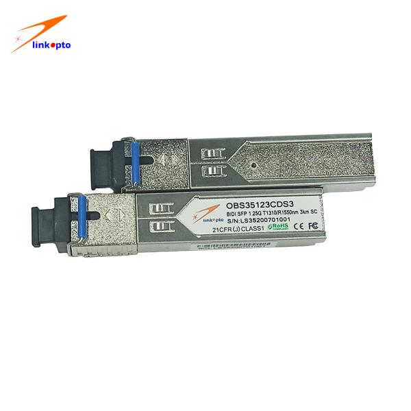 compact SC Sfp Pluggable Optical Module , Gigabit Sfp Transceiver High