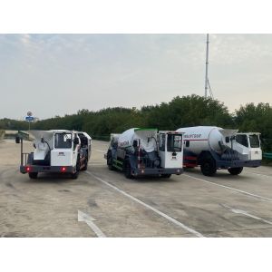 Concrete Transportation Coal Mine Using Auxiliary Truck